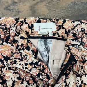 Anthropologie silk joggers